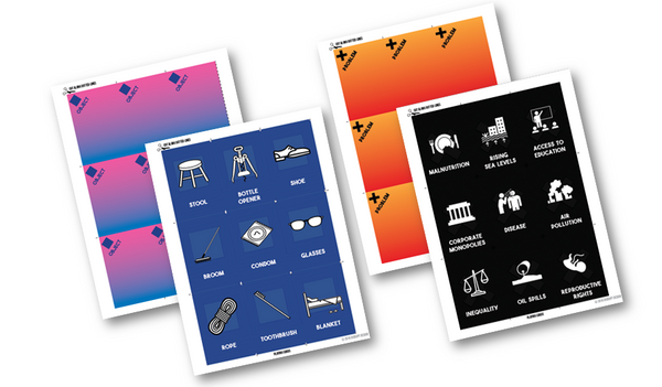 Designercise Design Thinking Kit DIY PRINT & PLAY