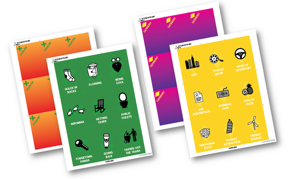 Designercise Storytelling Kit DIY PRINT & PLAY