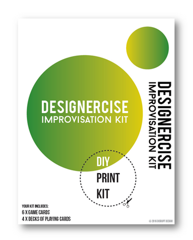 Designercise Improvisation Kit DIY PRINT & PLAY