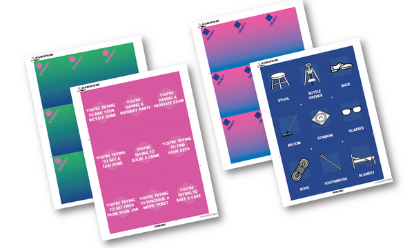 Designercise Storytelling Kit DIY PRINT & PLAY